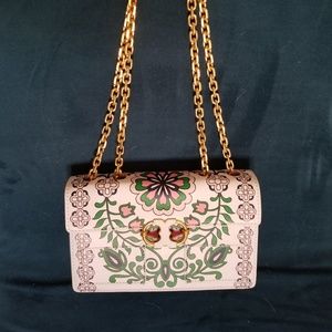 Tory Burch Gemini Link Garden Chain Crossbody Bag